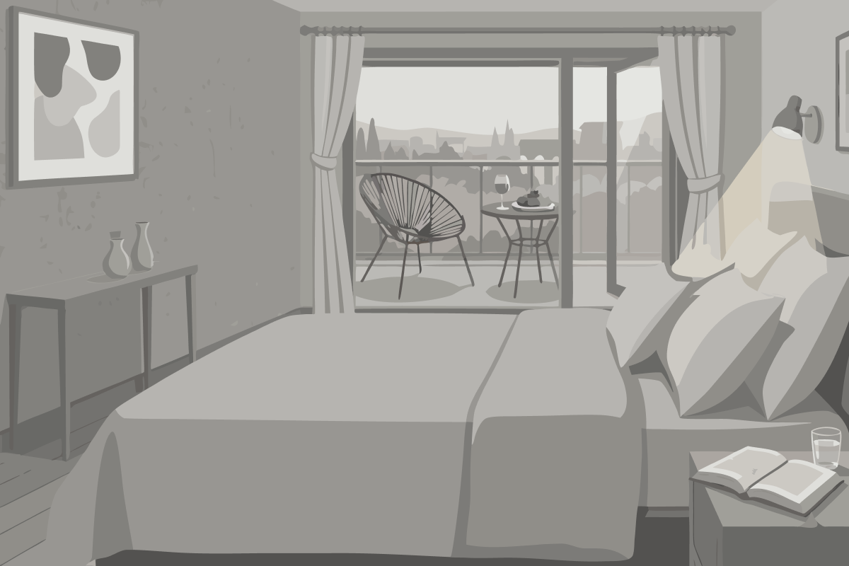 Double Room - Shared Kitchen & Private Bathroom